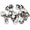 Betoplin 30 Pieces Pin Backs Locking, Metal Pin Backings Pin