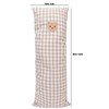 Cotton Baby Side Sleep Pillow Cute Plaid Bear Embroidery Pattern