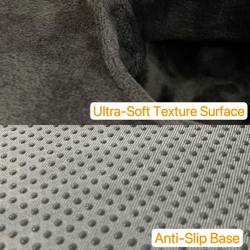 Couch Cup Holder Pillow, Couch Drinks Remotes Holder for Center