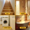 BIGTEETH Anti Slip Shower Stickers Bathtub Non Slip Stickers 16pcs