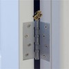 3PCS Brass Rabbit Hinge Heads Decorative Topper, Standing Rabbit Door