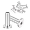 PATIKIL Cable Railing Hardware, 10 Pack T316 Stainless Steel Cable