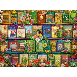 Buffalo Games - Aimee Stewart - Vintage Summer Books - 1000 Piece Jigsaw Puzzle for Adults Challenging Puzzle Perfect for Game Nights - 1000 Piece Finished Size is 26.75 x 19.75