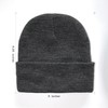 ANJBAM OEM Acrylic Polyester Blend Ridge Cuff Beanie - Unisex
