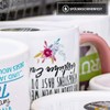 Berufe-Tasse Superheldin Wimperntante - Kaffee-Tasse mit Spruch/Arbeit/Job/Lustig/Geschenk-Idee - Innen &