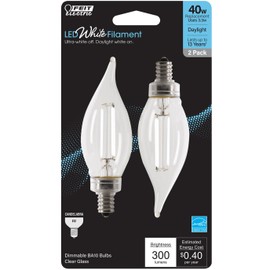 LED BA10 E12 DL 40W 2PK