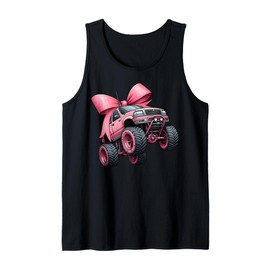 Coquette Bow Rc Truck RC Racing Remote Control Girl Mom Tank Top