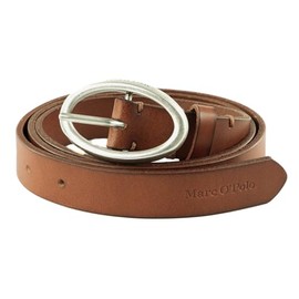 Marc O'Polo Elly Women's Belt Dark Brown 90, Classic Cognac