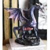 Ebros Fantasy Midnight Dragon Pawing Beneath The Moon Figurine Dream
