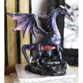 Ebros Fantasy Midnight Dragon Pawing Beneath The Moon Figurine Dream Weaver