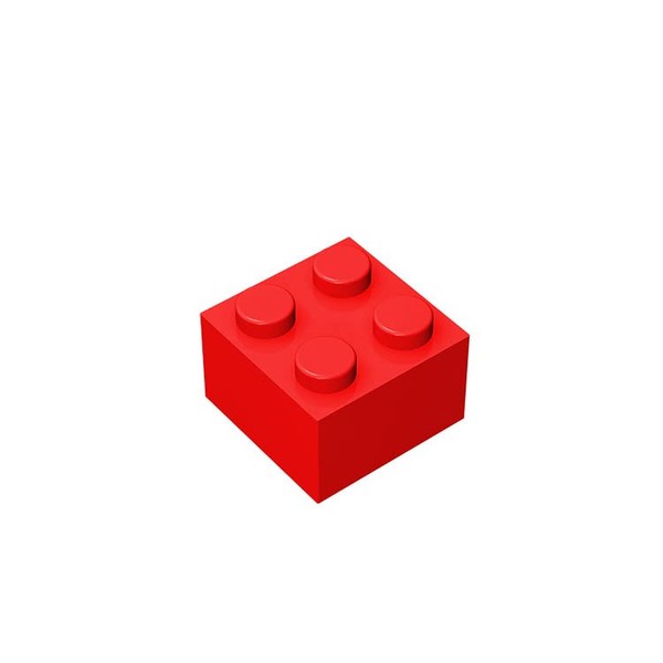 TTEHGB TOY Classic Building Bricks 2 x 2 100 Piece,