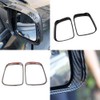 Carbon Fiber Side Door Mirror Visor Molding Trim for Dodge