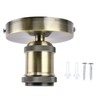 Yulatik Vintage E26 E27 Lamp Socket Ceiling Lamp Holder with