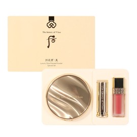 The Whoo Gongjinhyang Mi Luxury Glow Pressed Powder No. 1 Special Set / 더후 공진향 미 럭셔리 글로우 프레스드 파우더 1호 기획세트
