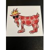 GOAT USA Apple Goat Sticker. Single Sticker. Brand New.