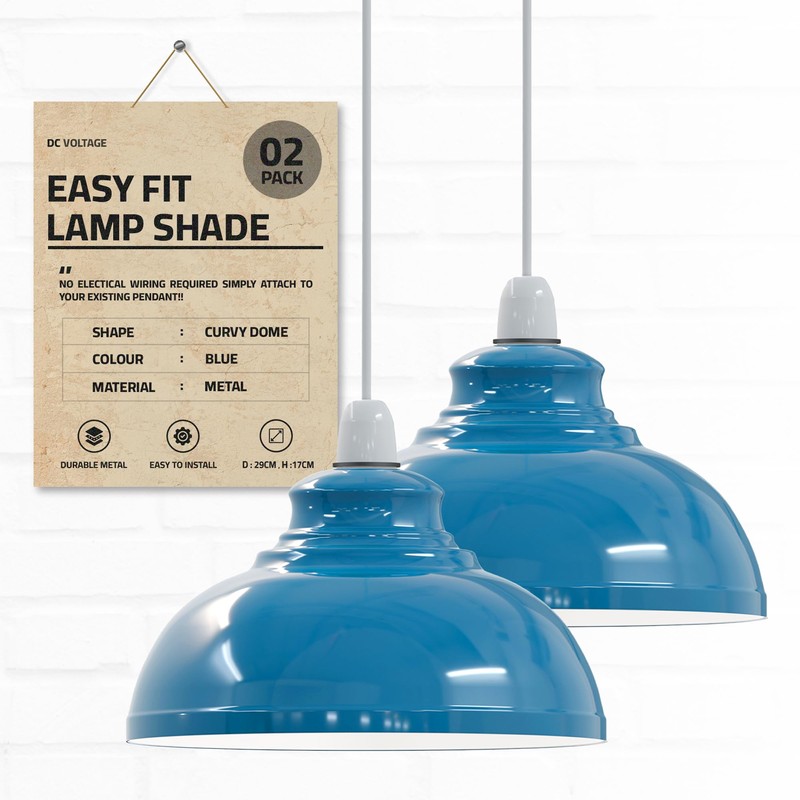 DC VOLTAGE DC Voltage Industrial Ceiling Pendant Light Shades Retro