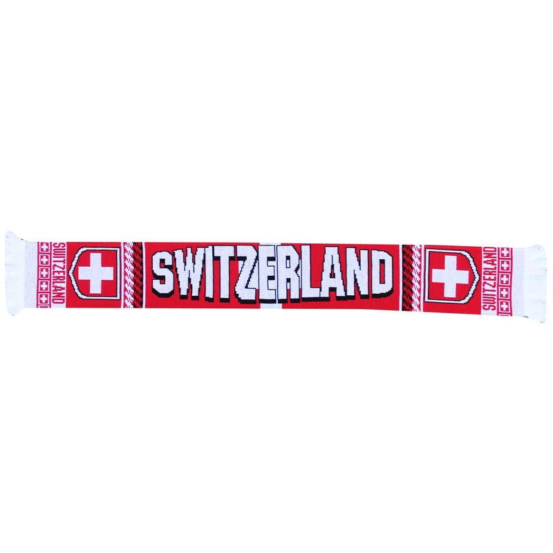 Switzerland (Schweiz World Cup Football Fans Scarf (100% Acrylic)