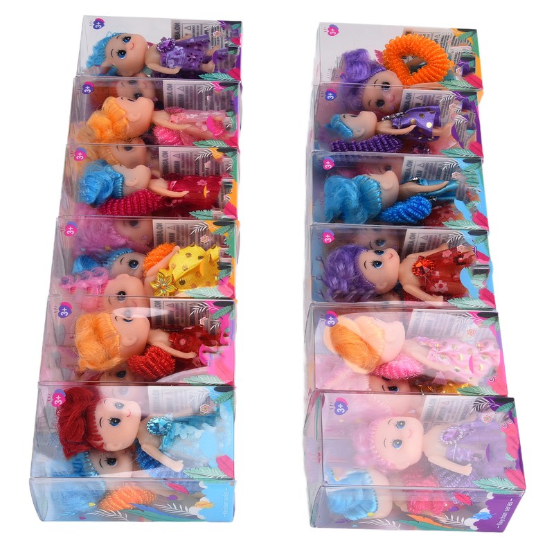 24pcs Mini Doll Children Kid Exquisite Unique Girl Doll with