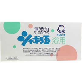 Shabondama Bath Soap, 3.5 oz (100 g) x 6 Packs