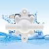 Beduan DC 24V 1/2" Barb Water Electric Solenoid Valve Water