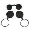 Gatuida 1set Rubber Objective Lens Caps and Scratch Binocular Lens