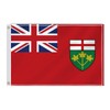 60×90 CM Ontario Flag,2×3 FT Ontarian Decor,Double Side Digital Printed