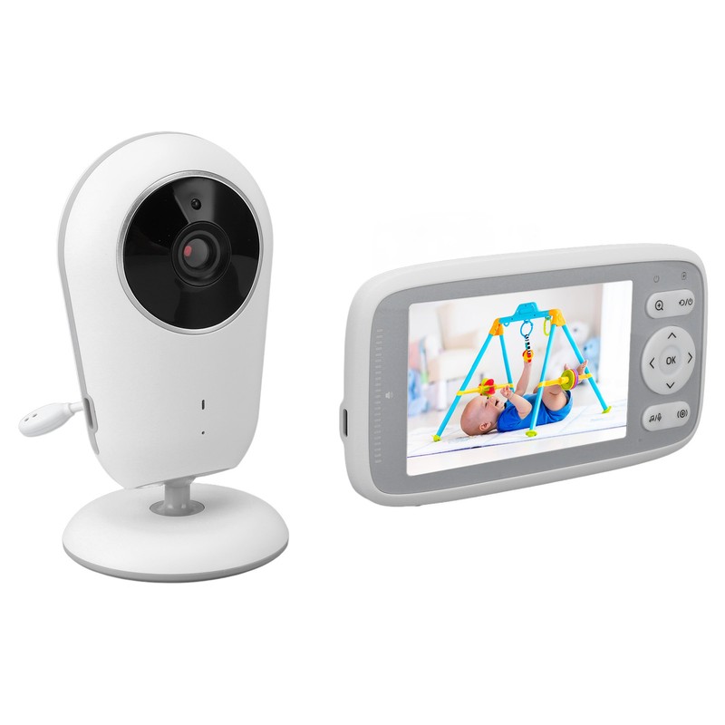 4 Inch Baby Monitoring Camera Wireless 2.4G 2 Way Talk