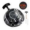 JMCHstore Brilliant Chrome Pull Start Recoil Starter Assembly for Predator
