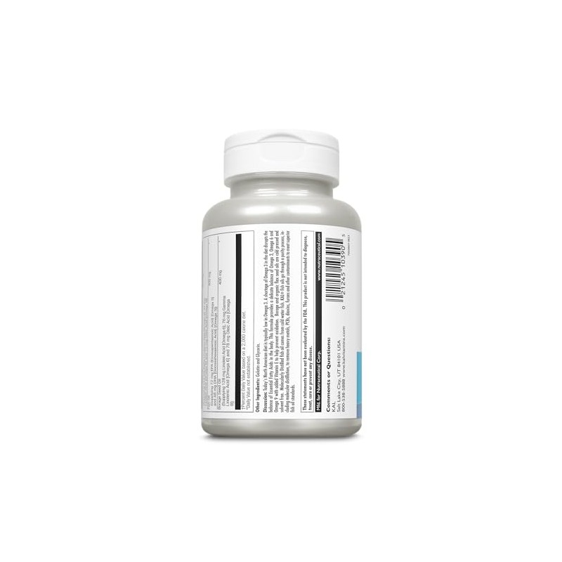 KAL 1200 Mg Ultra Omega 3-6-9 - Gel blando, 50