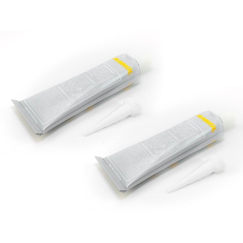 MANNOL 9916 Gasket Marker Transparent Seal Replacement Pack of 2