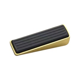 yuksok Door Stopper Door Holder for Floor Wall Carpet Strong Anti Slip Doorstop Door Wedge for Kitchen Home Apartment Bedroom Office, Gold