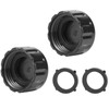 Sanpaint 12 Pieces Garden Hose End Caps with Washers, PVC