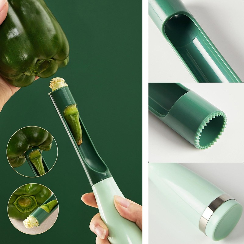 Apple Cutter, Vilbocr Kitchen Fruit Corer Apple Core Remover Fruit