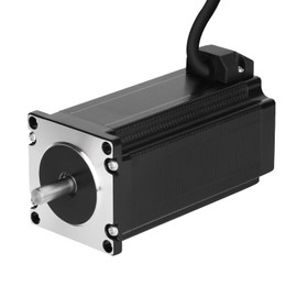 YEJMKJ Nema 23 Stepper Motor 112MM Bipolar 2.8Nm/396.48oz.in 4A 1.8 Degree Nema23 57 Motor 2 Phase 4 Wires High Torque 3D Printer Motors for CNC Router Engraving Machine, 2.25x2.25x4.41inch