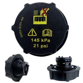 Radiator Caps, Coolant Reservoir Cap Replacement, Radiator Expansion Water Tank CapEasy, Installation for Regular Maintenance and Emergency Replacement （Black）