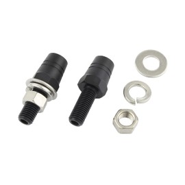 POSH 098101-26 Motorcycle Supplies Sequential Extension Stay 0.9 inches (24 mm), Matte Black