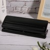 Six Hole Adjustable Punching Machine Paper Puncher Office Supplies Black