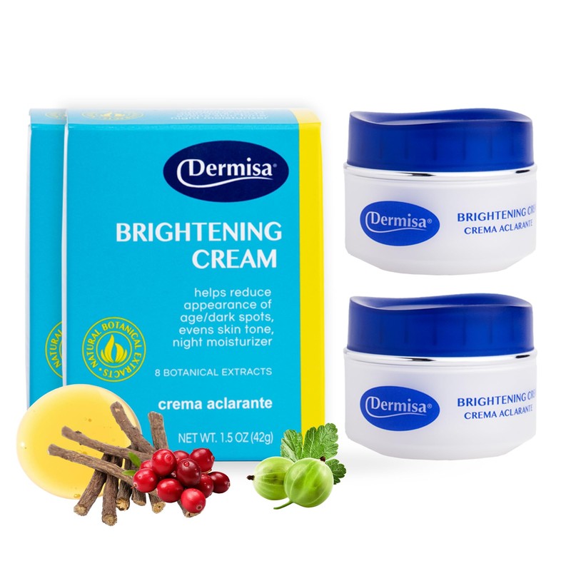DERMISA CREMA ACLARANTE ACCION MAXIMA DE ILUMINACION 42GR 2 PIEZAS