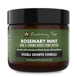 Sunny Isle Rosemary Mint Hair and Strong Roots Butter 2oz