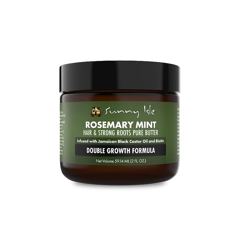 Sunny Isle Rosemary Mint Hair and Strong Roots Butter 2oz