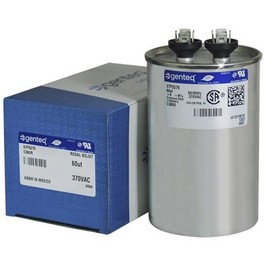60 uF MFD x 370 VAC Capcom Capacitor Replaces Genteq York Round # C360R / 97F5276