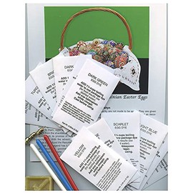 Super Color Kit for Decorating Ukrainian Easter Eggs (Delrin Kistky) by Ukrainian Gift Shop