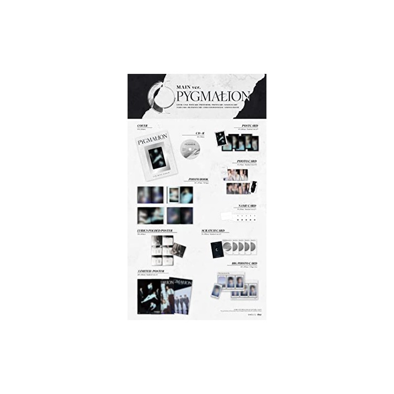 ONEUS - PYGMALION [Main ver.] 9th Mini Album+Folded Poster (+