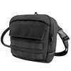 Small Tactical Messenger Bag for Men, 8.5" Shoulder Sling Waist