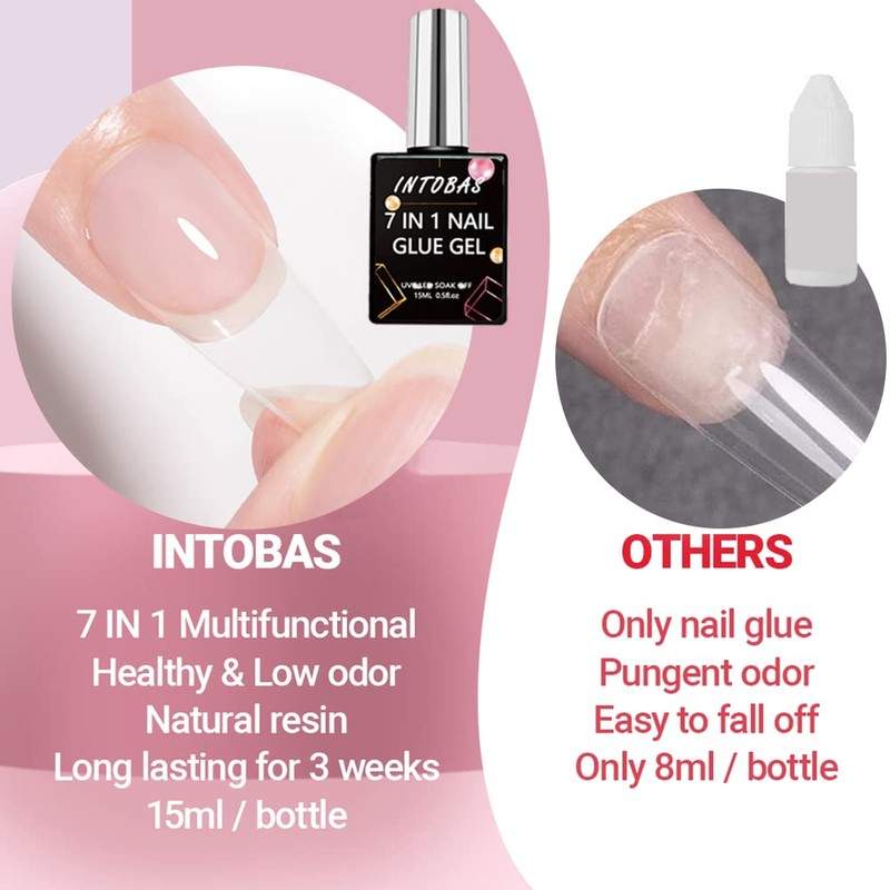INTOBAS 504 Ballerina False Nails