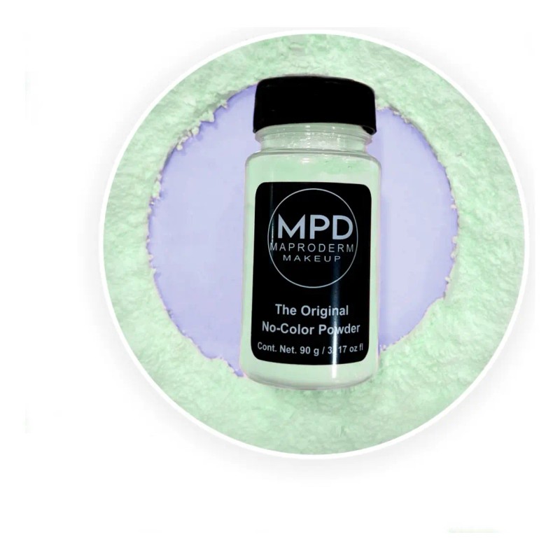 Mpd No Color Powder Polvo Traslúcido Matificante Maproderm