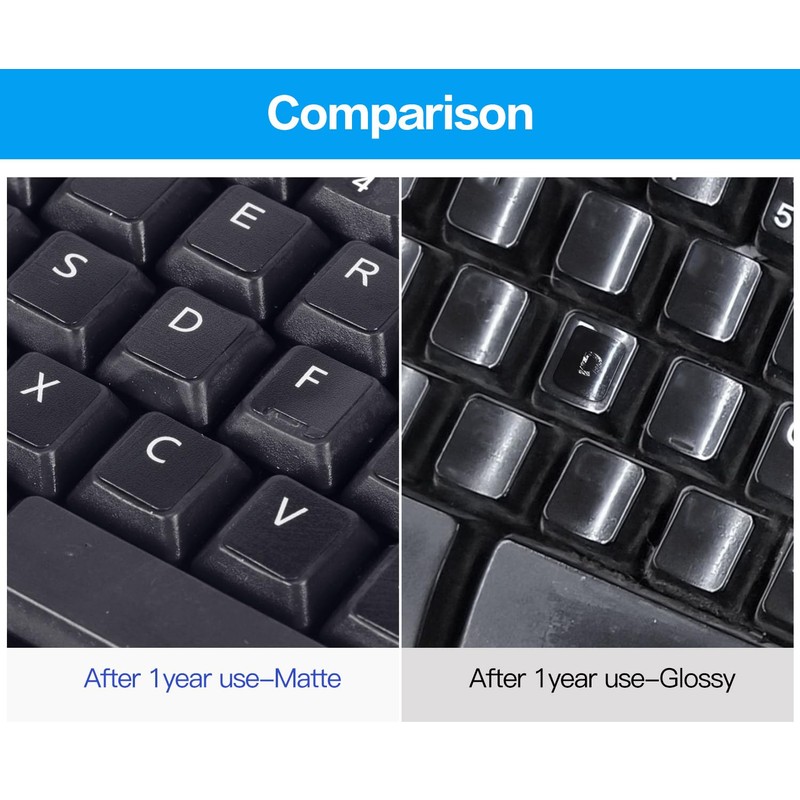 English Keyboard Stickers, 2 Pack Replacement Keyboard Letters Sticker with