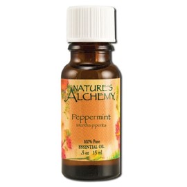 Nature's Alchemy Essential Oils, Peppermint 0.5 oz (Pack of 2)