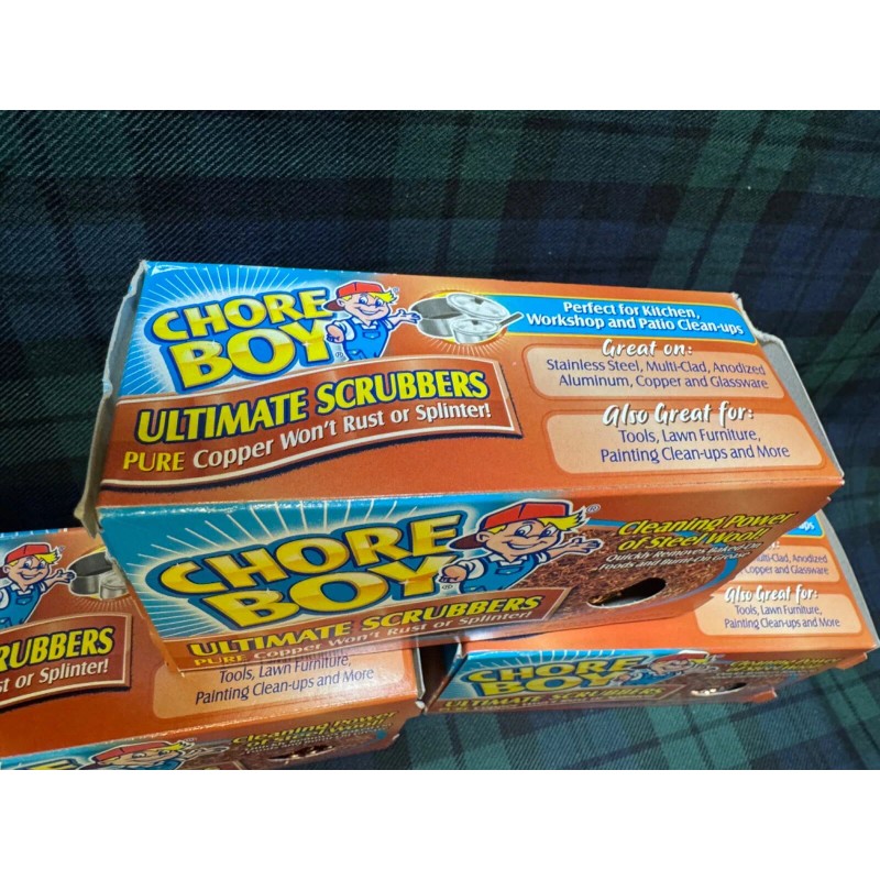 Chore Boy 3 - Chore Boy Copper Scouring Pad 100%