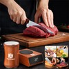 Rolling Knife Sharpener Kit with Diamond & Ceramic Discs, Magnetic